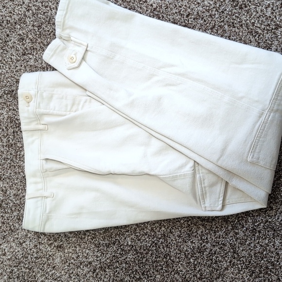 Aritzia Wilfred Free Modern Cargo Pants High Waist Twill Cream Size 2 - Picture 15 of 16